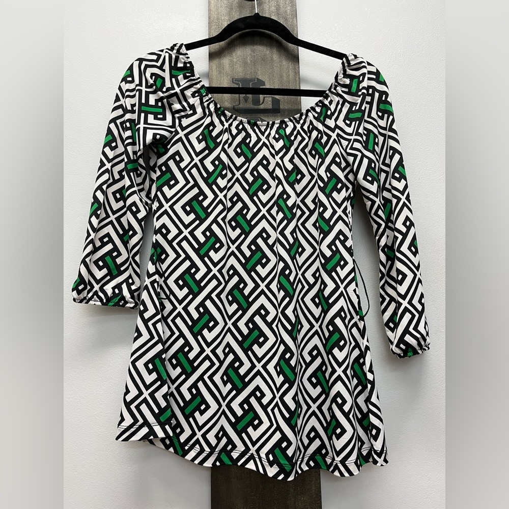 Scoop-Neck Blouse